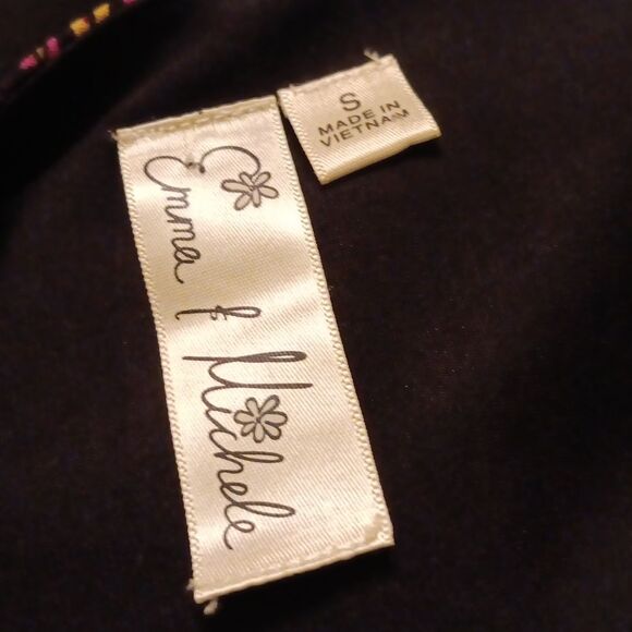 NWT Emma & Michele Shift . Arabesque. Dark Academia. Soft Knit - Picture 8 of 12